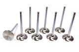 Intake Valve - 6000 Series - 2.070 in Head - 11/32 in Valve Stem - 5.275 in Long - Stainless - Ford Cleveland / Modified - Set of 8 thumbnail 1