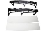 Spoiler - 60 x 6.5 - 90 Degrees - 2-Piece - Polycarbonate Spoiler - Black Aluminum Brackets - ABC NextGen - Kit thumbnail 1