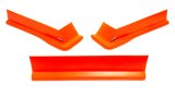 Air Valance - MD3 - 3 Piece - Plastic - Fluorescent Red - Modified - Kit thumbnail 1
