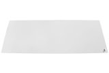 Hood Filler Panel - MD3 - 0.090 in Thick - 80 x 30 in - Plastic - White - Dirt Late Model - Each thumbnail 1