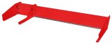 Spoiler - MD3 - 56 x 8 in - 32 x 8.25 Breakaway - 2-Piece - Aluminum / Plastic - Red Powder / Natural - Dirt Late Model - Kit thumbnail 1
