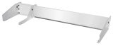 Spoiler - MD3 - 56 x 8 in - 32 x 8.25 Breakaway - 2-Piece - Aluminum / Plastic - White Powder / Natural - Dirt Late Model - Kit thumbnail 1