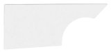 Quarter Panel - MD3 - Passenger Side - Plastic - White - Dirt Late Model - Each thumbnail 1