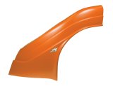 Fender - Driver Side - Upper - MD3 - New Style - Plastic - Orange - Dirt Late Model - Each thumbnail 1