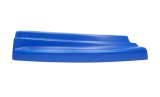 Fender - Passenger Side - Lower - MD3 - New Style - Plastic - Chevron Blue - Dirt Late Model - Each thumbnail 1