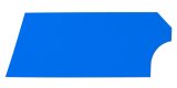 Door - MD3 - Driver Side - Plastic - Blue - Dirt Modified - Each thumbnail 1