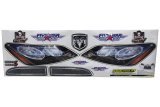 Graphics - Nose - Laminated Protective Coating - Dodge Charger - Kit thumbnail 1