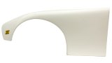 Fender - Driver Side - ABC - 10 in Wide Tires - Plastic - White - Each thumbnail 1
