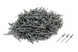 Rivet - Avex Style - 1/4 in Head - 1/8 in Steel Mandrel - 1/2 in Grip Range - Aluminum - Natural - Set of 500 thumbnail 1