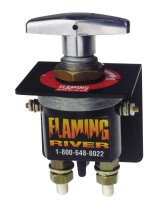 Battery Disconnect - Battery / Magneto - Rotary Switch - Panel Mount - 250 Amps - Bracket - 12-24V - Kit thumbnail 1