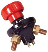 Battery Disconnect - Push / Pull Switch - Panel Mount - 150 Amps - 12V - Alternator Posts - Each thumbnail 1