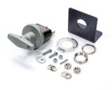 Battery Disconnect - Big Switch - Rotary Switch - Panel Mount - 250 Amps - Lock Out Bracket - 12-24V - Kit thumbnail 1