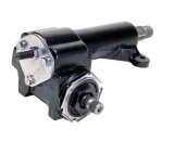 Steering Box - Manual - 16 to 1 Ratio - 1-1/8 in Sector Shaft - Iron - Black Paint - Ford Mustang 1967-70 - Each thumbnail 1