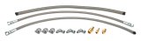 Power Steering Hose Kit - Reusable Ends - Braided Stainless - Flaming River Power Rack - GM Power Steering Pumps - Kit thumbnail 1