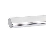 Steering Shaft - 18 in Long - 3/4 in Double D - Stainless - Polished - Universal - Each thumbnail 1