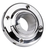 Steering Column Bracket - 2 in Diameter Tube - Swivel - Aluminum - Polished - Each thumbnail 1