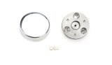 Horn Button - Aluminum - Polished - Great Lakes Steering Wheels - Each thumbnail 1