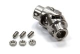 Steering Universal Joint - Single Joint - 3/4 in 36 Spline to 3/4 in Double D - Stainless - Natural - Universal - Each thumbnail 1