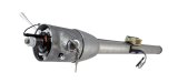 Steering Column - Tilt - 2 in Tube - 30 in Length - Hazard / Key / Turn Signal - Stainless - Natural - Jeep Wrangler CJ 1979-86 - Each thumbnail 1