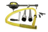 Transfer Pump - Pro Model - Manual - Hand Crank - Filter Included - Plastic - Yellow / Black - 55 gal Drums - Kit thumbnail 1