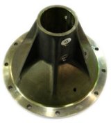 Side Bell - Closed Axle - Driver Side - 6-Rib - Magnesium - Natural - Frankland Superlite Quick Change - Each thumbnail 1