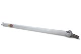 Drive Shaft - 51.5 in Long - 2.5 in OD - 1310 U-Joints - Steel - White Paint - Universal - Each thumbnail 1