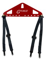 Engine Sling - 24 in Long Straps - Black Nylon - Steel - Red Powder Coat - Each thumbnail 1