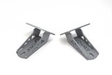 Motor Mount - Bolt-On - Steel - Gray Powder Coat - GM LS-Series - Ford Mustang 2005-23 - Pair thumbnail 1