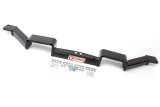 Transmission Crossmember - Bolt-On - Steel - Black Powder Coat - 4L60E / 4L85E - GM A-Body 1968-72 - Each thumbnail 1