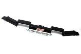 Transmission Crossmember - Bolt-On - Steel - Black Powder Coat - TH350 Transmissions - GM A-Body 1973-77 - Each thumbnail 1