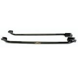 Subframe Connectors - Weld-On - 1-5/8 in OD x 0.125 Tubing - Steel - Black Powder Coat - Ford Mustang 1964-66 - Kit thumbnail 1