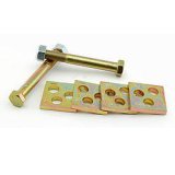 Eccentric Lock Out - Loc-Out - Bolts / Plates - Steel - Cadmium - Ford / GM - Kit thumbnail 1
