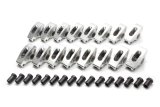 Rocker Arm - 3/8 in Stud Mount - 1.60 Ratio - Full Roller - Self-Align - Aluminum - Natural - Small Block Chevy - Set of 16 thumbnail 1