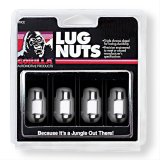 Lug Nut - Acorn Bulge - 7/16-20 in Right Hand Thread - 3/4 in Hex Head - 60 Degree Seat - Closed End - Steel - Chrome - Set of 4 thumbnail 1