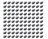 Lug Nut - Acorn - 14 mm x 1.50 Right Hand Thread - 13/16 in Hex Head - 60 Degree Seat - Closed End - Steel - Chrome - Set of 100 thumbnail 1