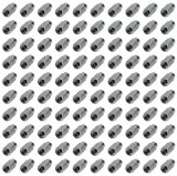 Lug Nut - Acorn - 7/16-20 in Right Hand Thread - 13/16 in Hex Head - 60 Degree Seat - Closed End - Steel - Chrome - Set of 100 thumbnail 1