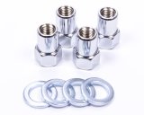 Lug Nut - Standard Mag - 1/2-20 in Right Hand Thread - 13/16 in Hex Head - 0.750 in Shank - Open End - Steel - Chrome - Set of 4 thumbnail 1