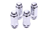 Lug Nut - Duplex Acorn Extra Long - 9/16-18 in Right Hand Thread - 7/8 in Hex Head - 60 Degree Seat - Closed End - Steel - Chrome - Set of 4 thumbnail 1
