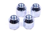 Lug Nut - Acorn Bulge - 1/2-20 in Right Hand Thread - 13/16 in Hex Head - 60 Degree Seat - Open End - Steel - Zinc - Set of 4 thumbnail 1
