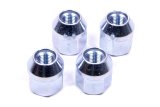 Lug Nut - Acorn Bulge - 7/16-20 in Right Hand Thread - 13/16 in Hex Head - 60 Degree Seat - Closed End - Steel - Chrome - Set of 4 thumbnail 1