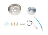 Steering Wheel Adapter - GT3 - 3-Bolt GT Wheel to OE Column - Hardware Included - Aluminum - Polished - GM - Kit thumbnail 1