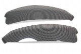 Light Cover - Headlight - Turn Signal - Plastic - Carbon Fiber - Chevy Corvette 1997-2003 - Pair thumbnail 1