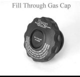 Filler Cap - Screw-In - Plastic - Black - Late Model Large Thread Filler Spouts - Each thumbnail 1