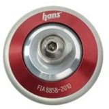 Head and Neck Support Hardware - Post Anchor - FIA Approved - Red - Pair thumbnail 2
