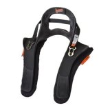 Head and Neck Support - Hans III - FIA Approved - Sliding Post Tether - Plastic - Black - Large - Kit thumbnail 1