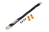 Head and Neck Support Tether - Sport II - Sliding Post Tether - Replacement - 16 in Length - Black - Head and Neck Support - Kit thumbnail 1