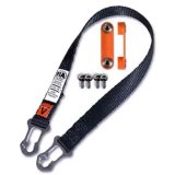 Head and Neck Support Tether - Sport II - Sliding Post Tether - Replacement - 16 in Length - Black - Head and Neck Support - Kit thumbnail 2