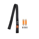 Head and Neck Support Tether - Sport II - Sliding Quick Click Tether - Replacement - 18 in Length - Black - Head and Neck Support - Kit thumbnail 2
