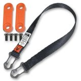 Head and Neck Support Tether - Sliding Post Tether - Replacement - 18 in Length - Black - Head and Neck Support - Kit thumbnail 2