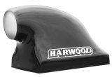 Hood Scoop - Big O Dragster Scoop - 16 in Tall - 13.75 in Wide - 22 in Long - Fiberglass - Black - Each thumbnail 1